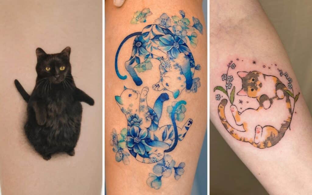 Best Cat Tattoos featured image