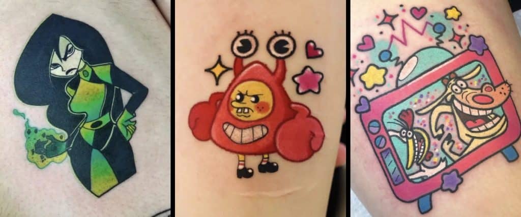 Cartoon Tattoo Idea Featured Image