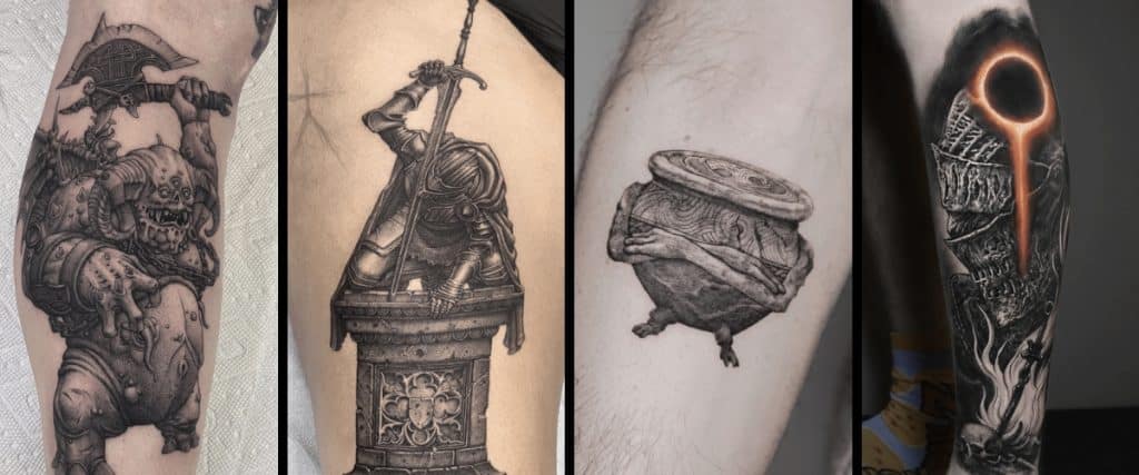 Dark Souls Tattoo Featured Image