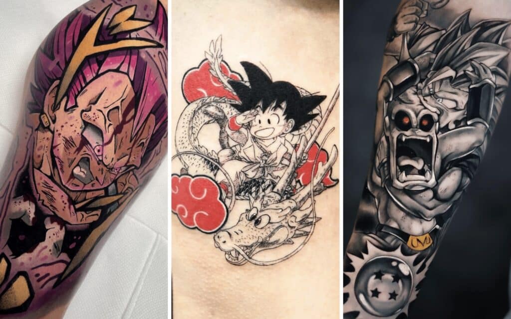 dragon ball tattoo ideas featured image