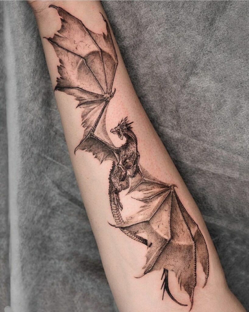 European Dragon Tattoo