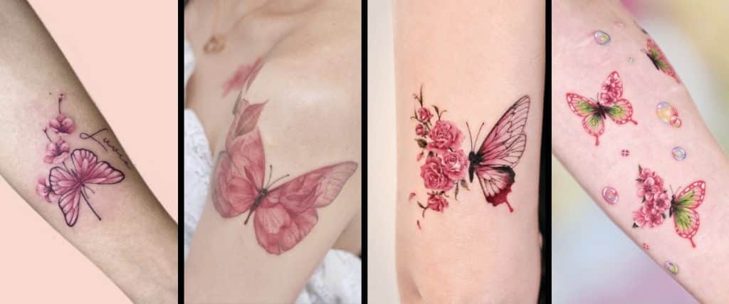 Pink Butterfly Tattoo Featured Image