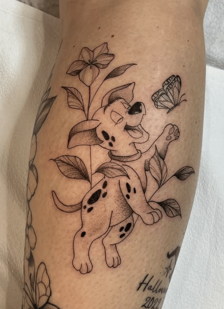 101 Dalmations Tattoo