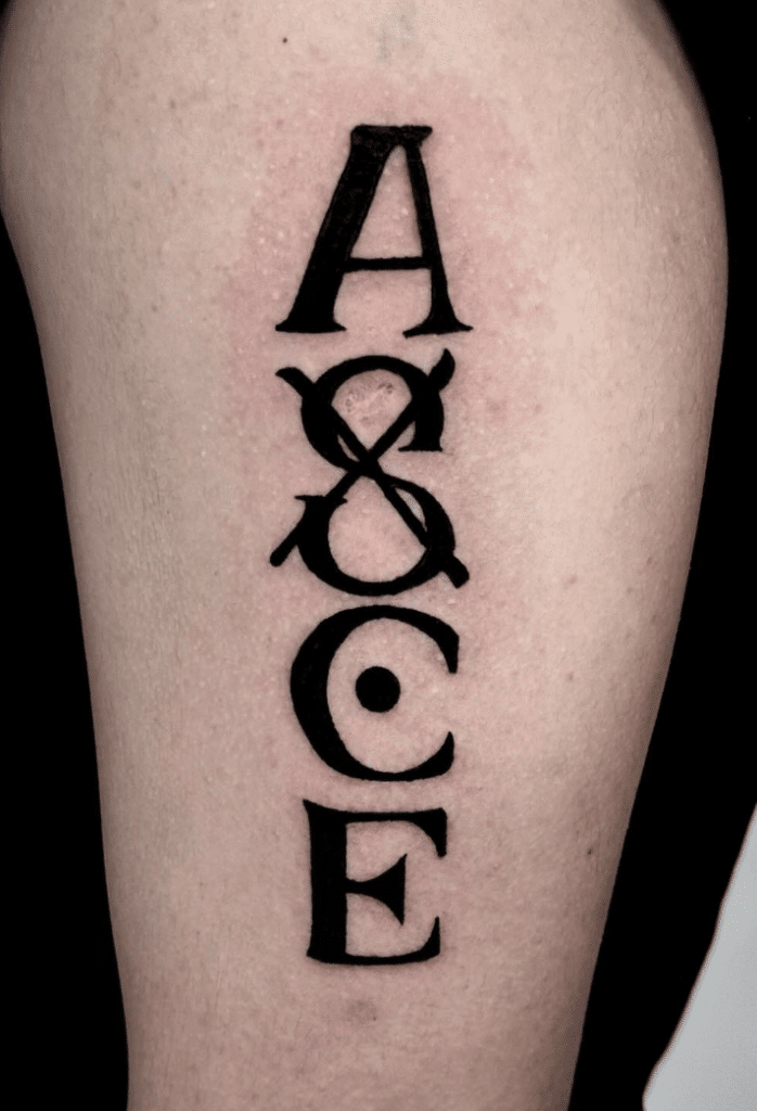 Ace's Tattoo