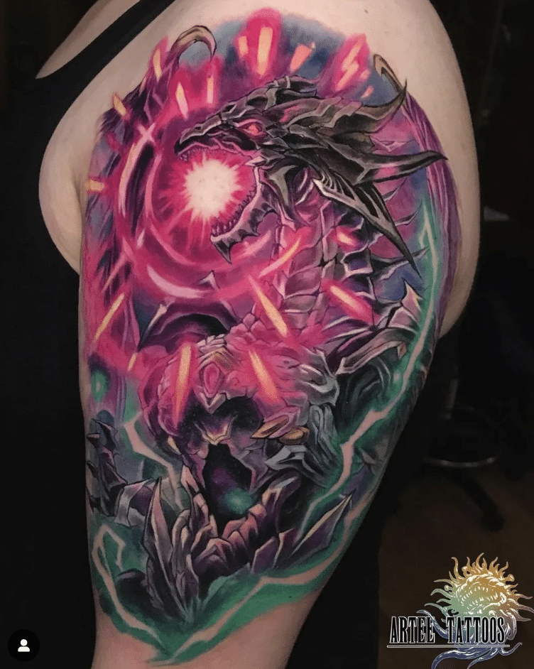 Bahamut Final Fantasy Tattoo