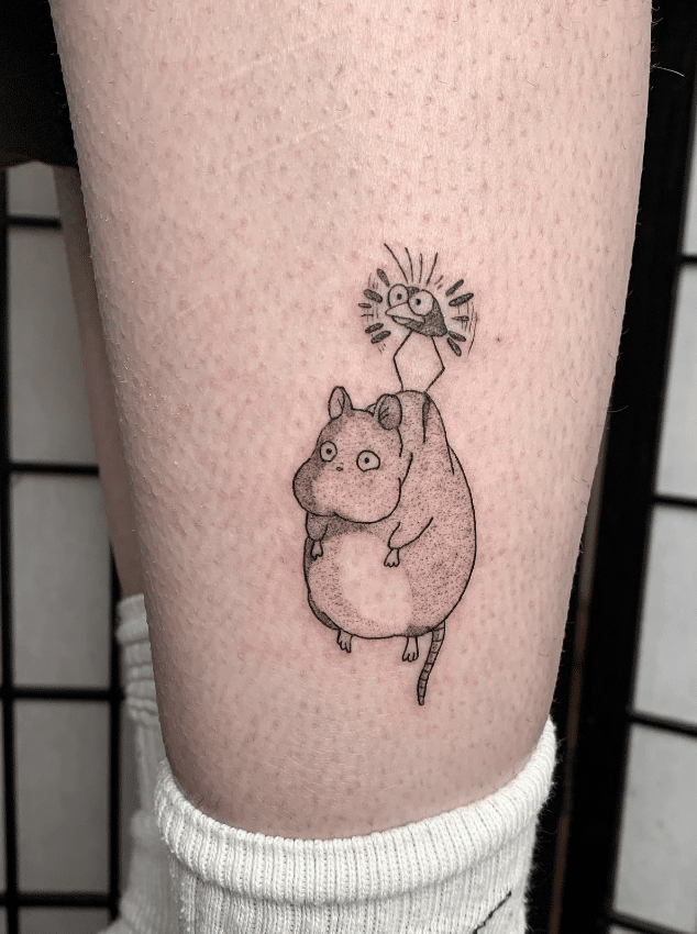 Boh Studio Ghibli Tattoo​