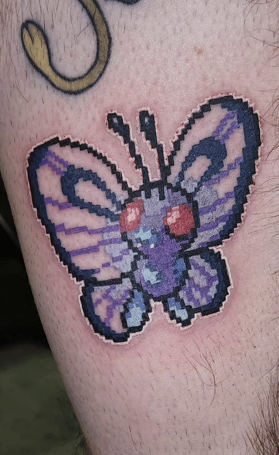 Butterfree Pokemon Tattoo