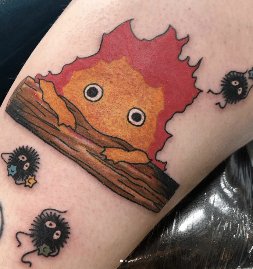 Calcifer Tattoo