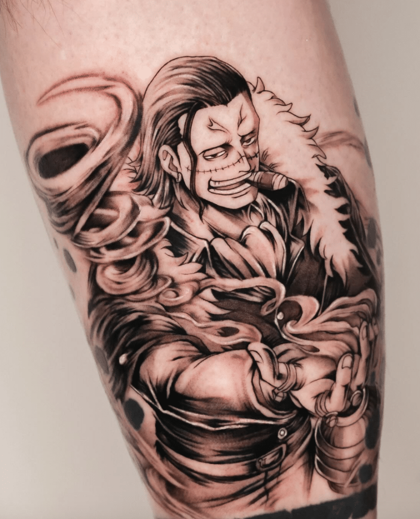 Crocodile One Piece Tattoo