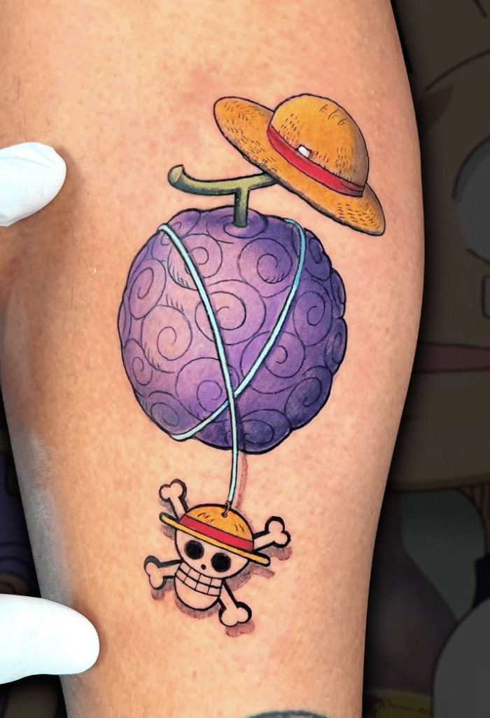 Devil Fruit One Piece Tattoo