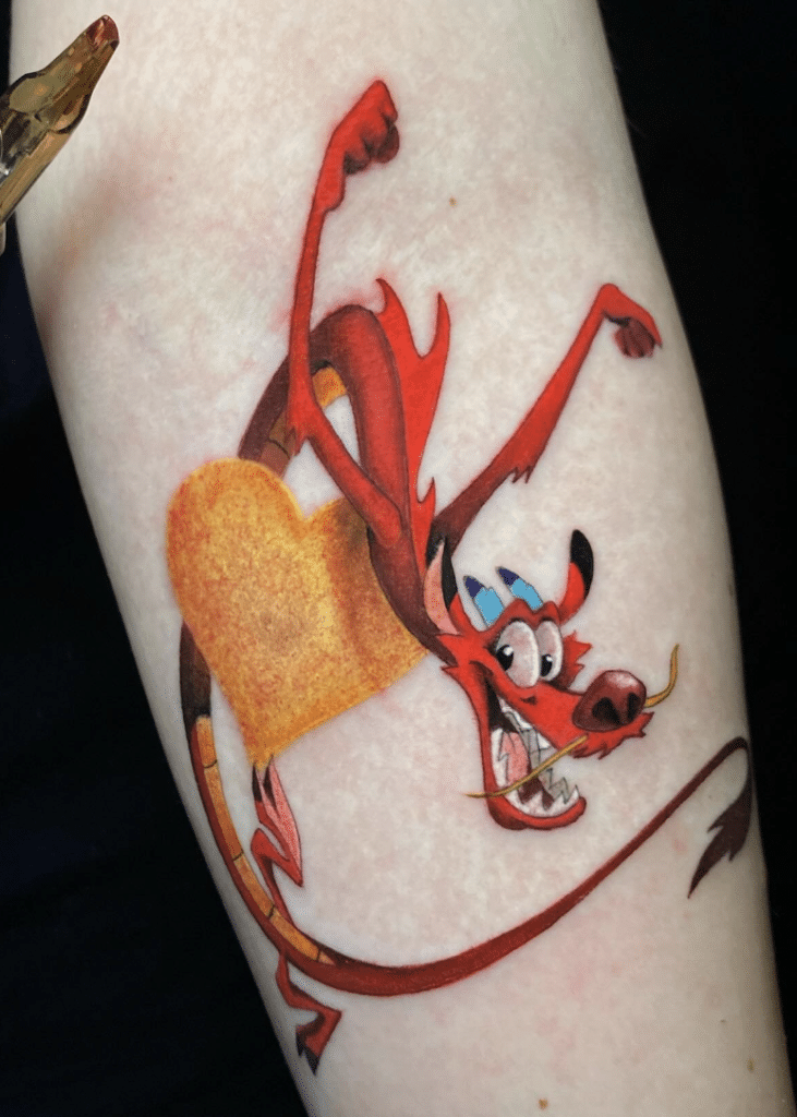 Disney Dragon Tattoo