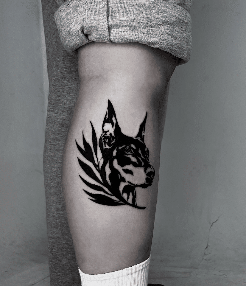 Doberman Dog Tattoo