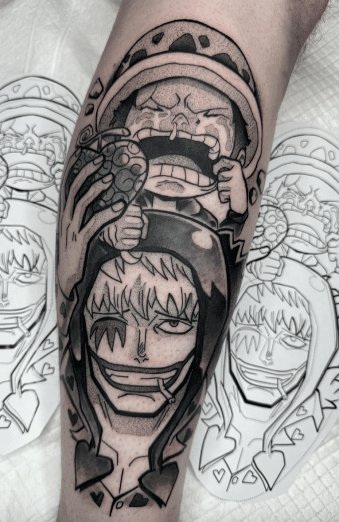 Don Quixote Rosinante One Piece Tattoo