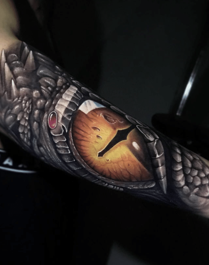 Dragon Eye Tattoo