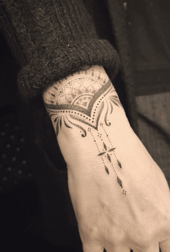 Fineline Wrist Tattoo