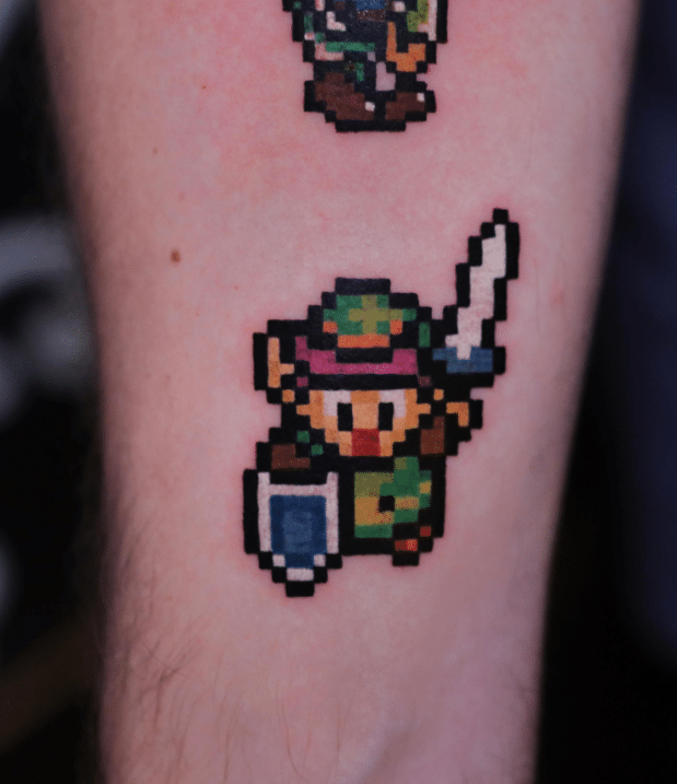 Forearm Zelda Tattoo