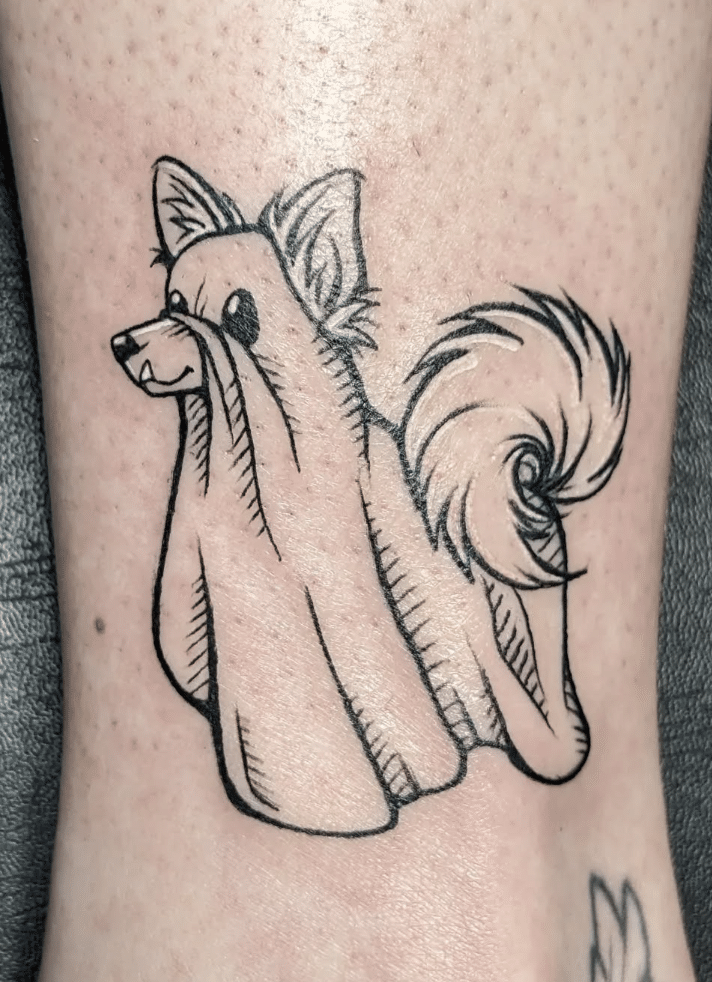 Ghost Dog Tattoo