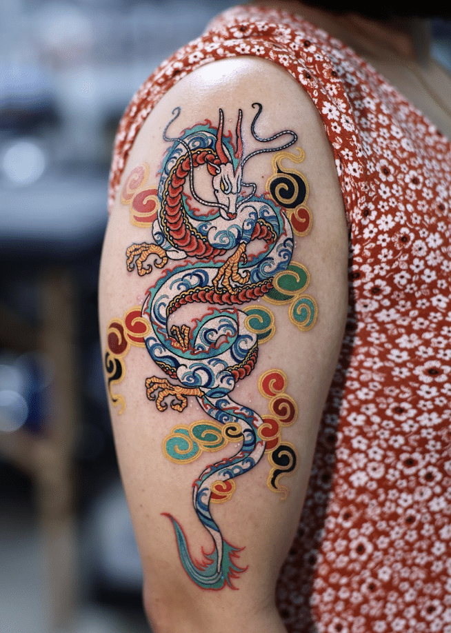 Haku Studio Ghibli Tattoo​