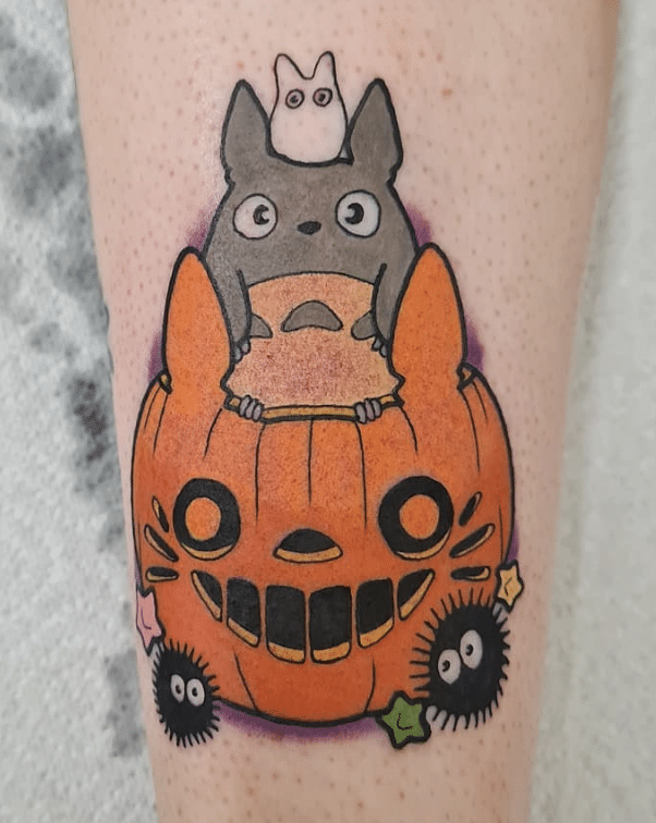 Halloween Studio Ghibli Tattoo