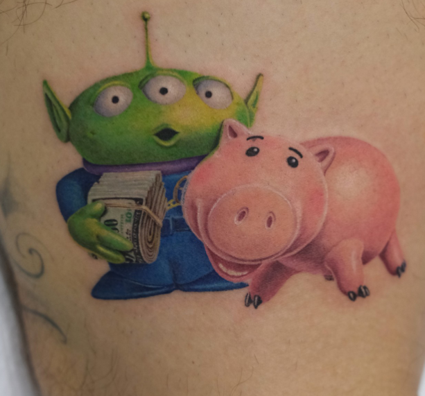 Hamm Toy Story Tattoo