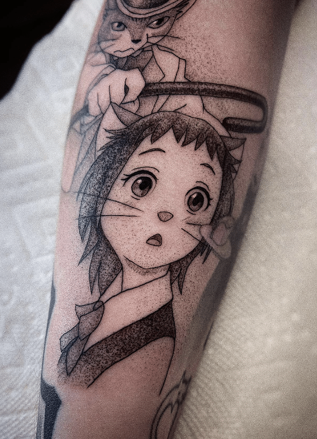 Haru Yoshioka Studio Ghibli Tattoo