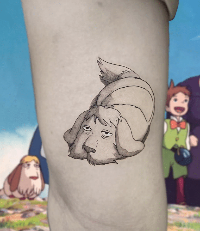 Heen Howl’s Moving Castle Tattoo