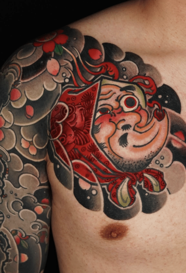 Hyottoko Irezumi Tattoo