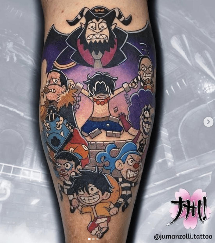 Impel Down Tattoo