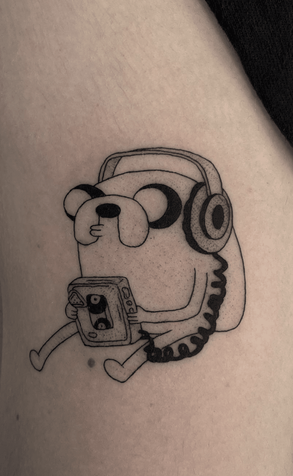 Jake Adventure Time Tattoo