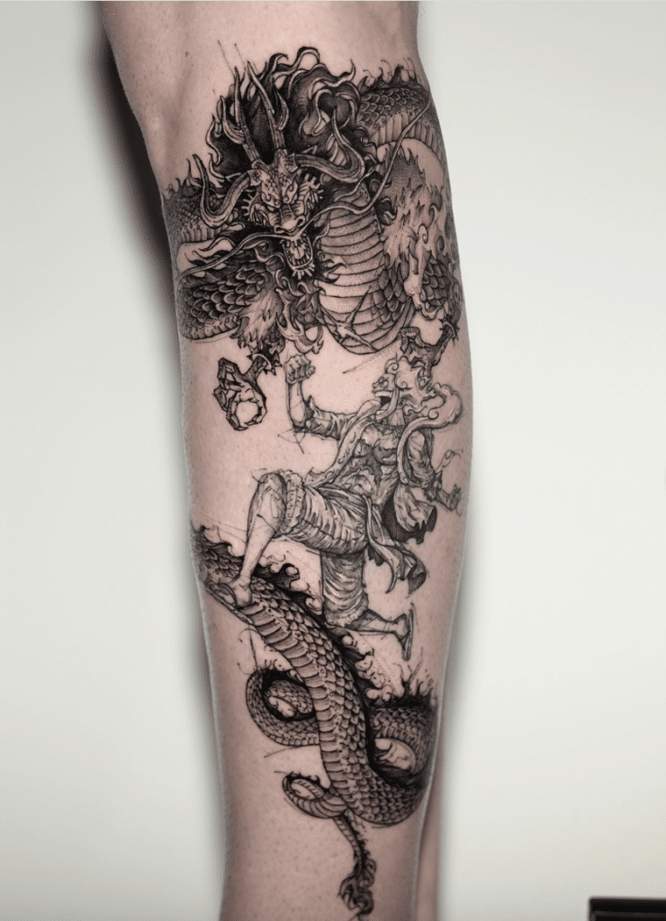 Kaido Dragon Tattoo