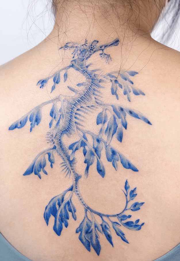 Leafy Sea Dragon Tattoo