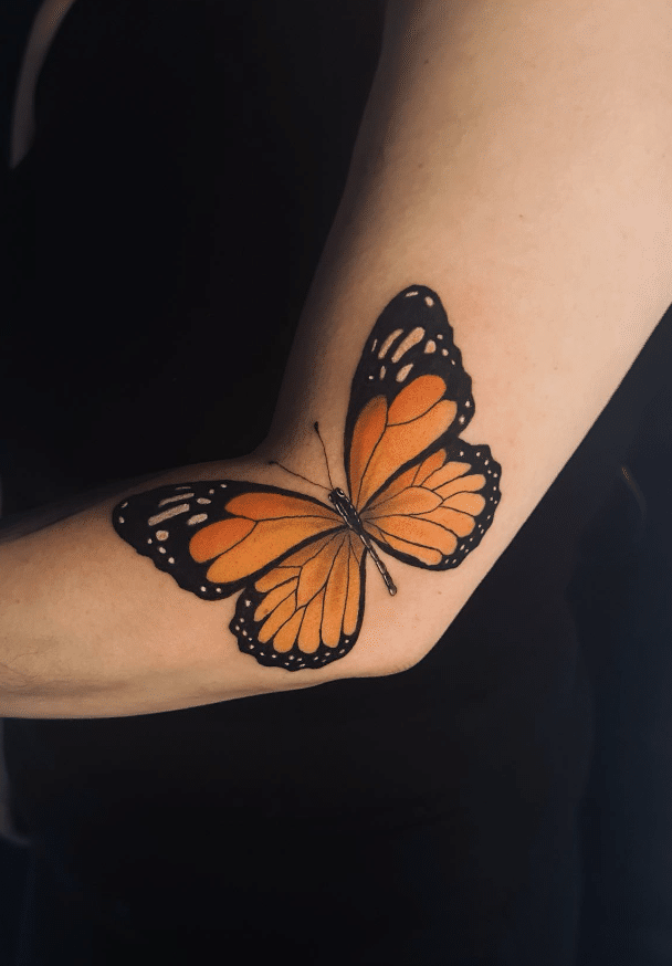 Monarch Butterfly Tattoo