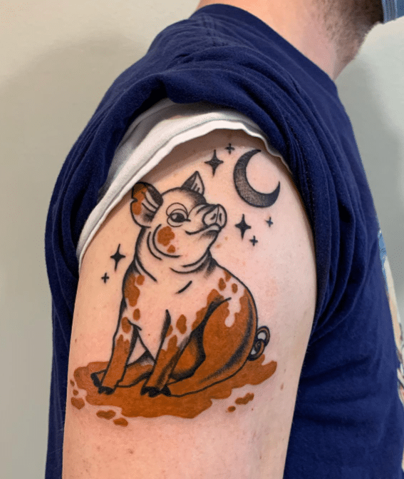 Muddy Pig Tattoo