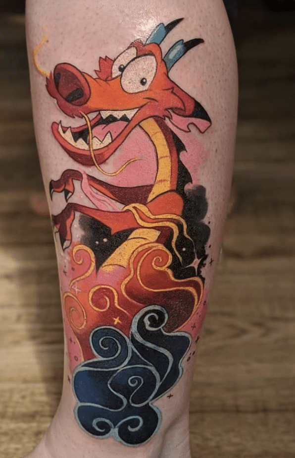 Mushu Dragon Tattoo