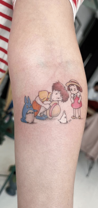 My Neighbour Totoro Tattoo