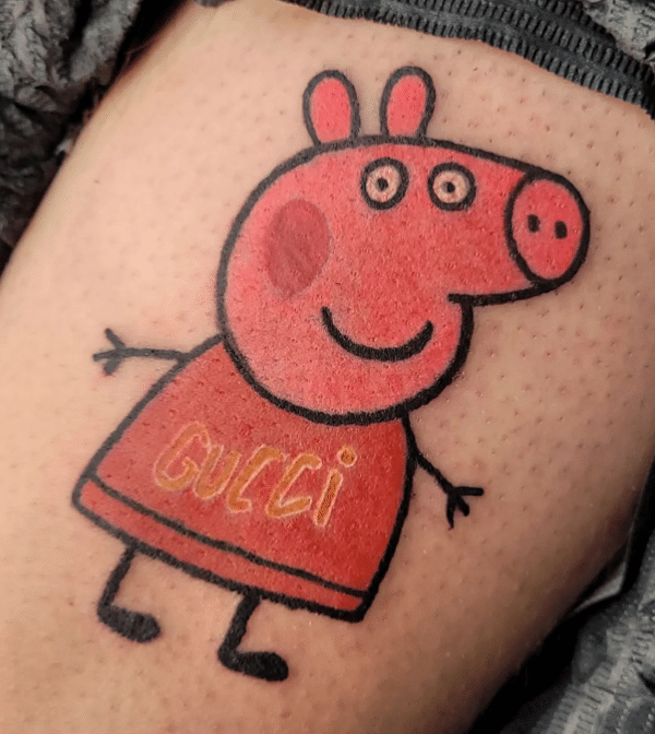 Peppa Pig Tattoo