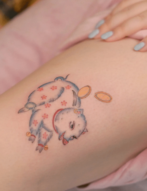 Piggy Bank Tattoo