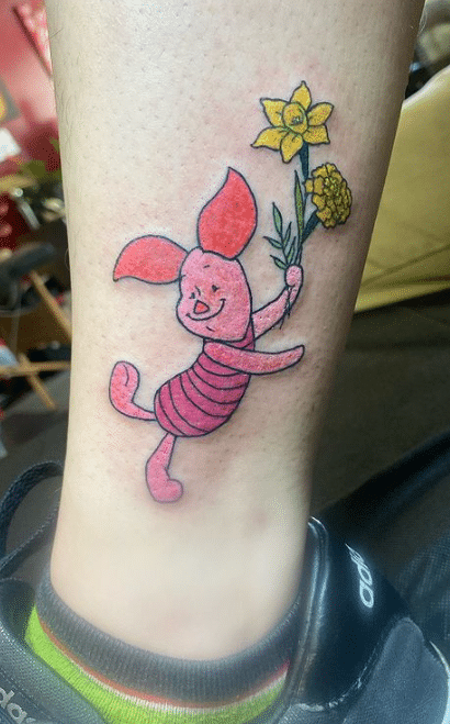 Piglet Pig Tattoo