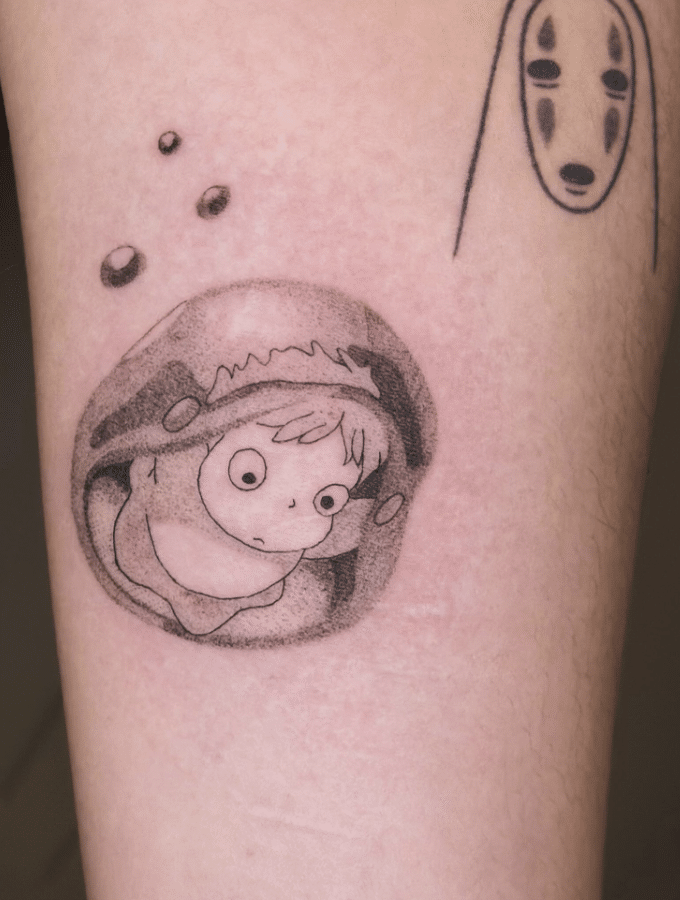 Ponyo Tattoo ​