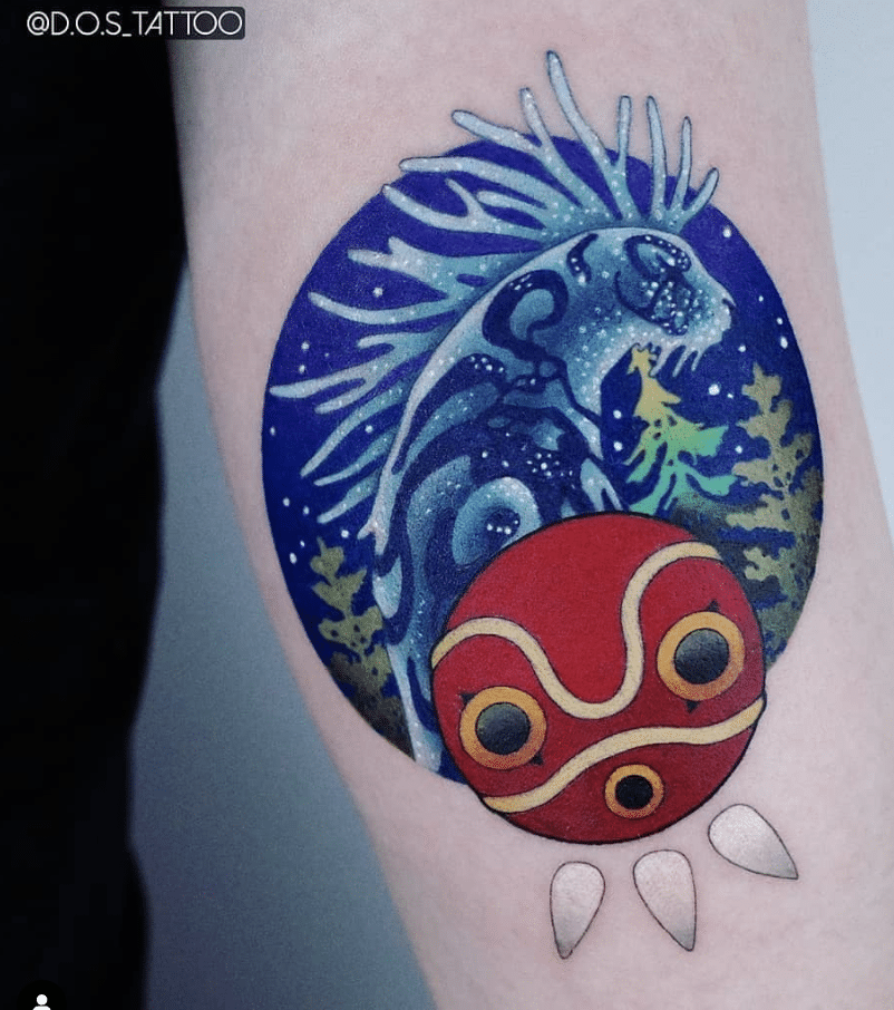 Princess Mononoke Tattoo