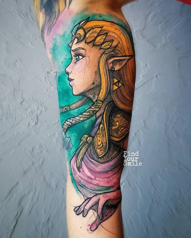 Princess Zelda Tattoo