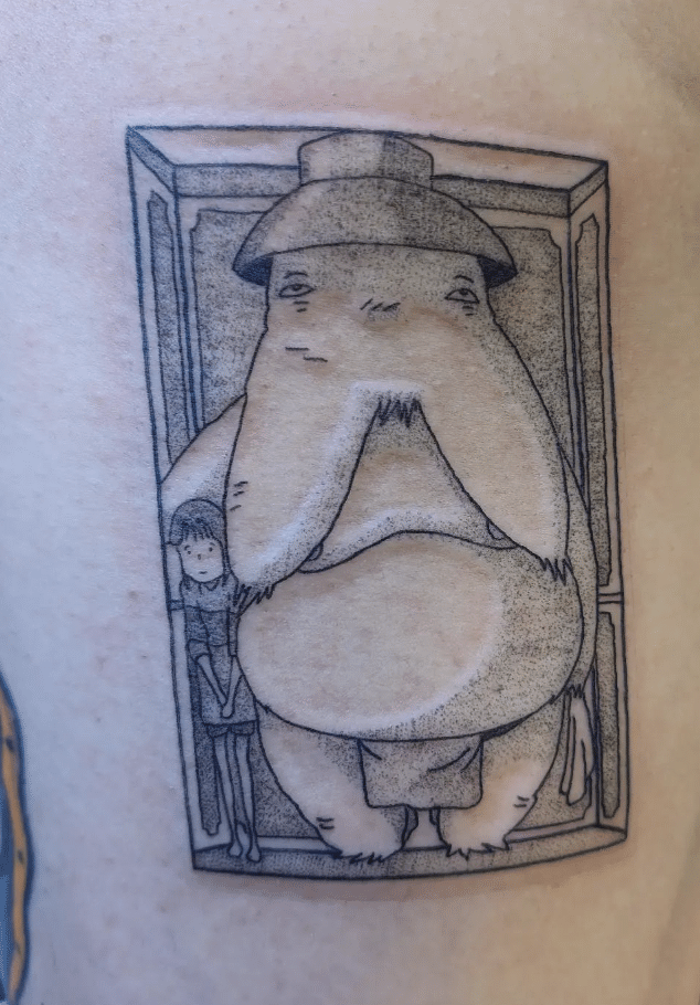 Radish Spirit Studio Ghibli Tattoo​