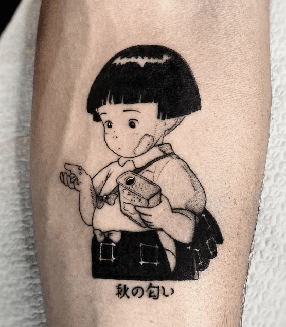 Setsuko Studio Ghibli Tattoo