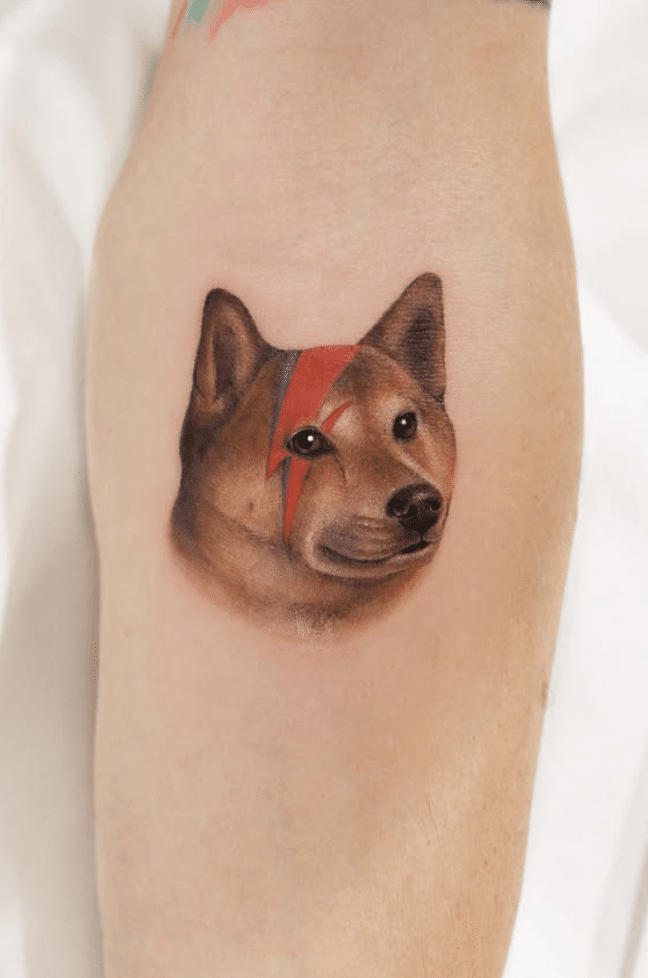 Shiba Inu Dog Tattoo