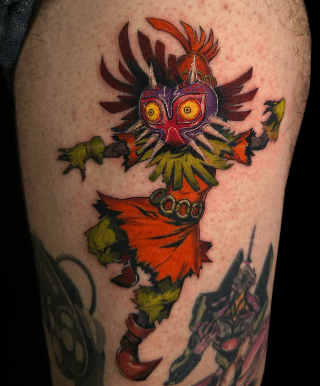 Skull Kid Tattoo