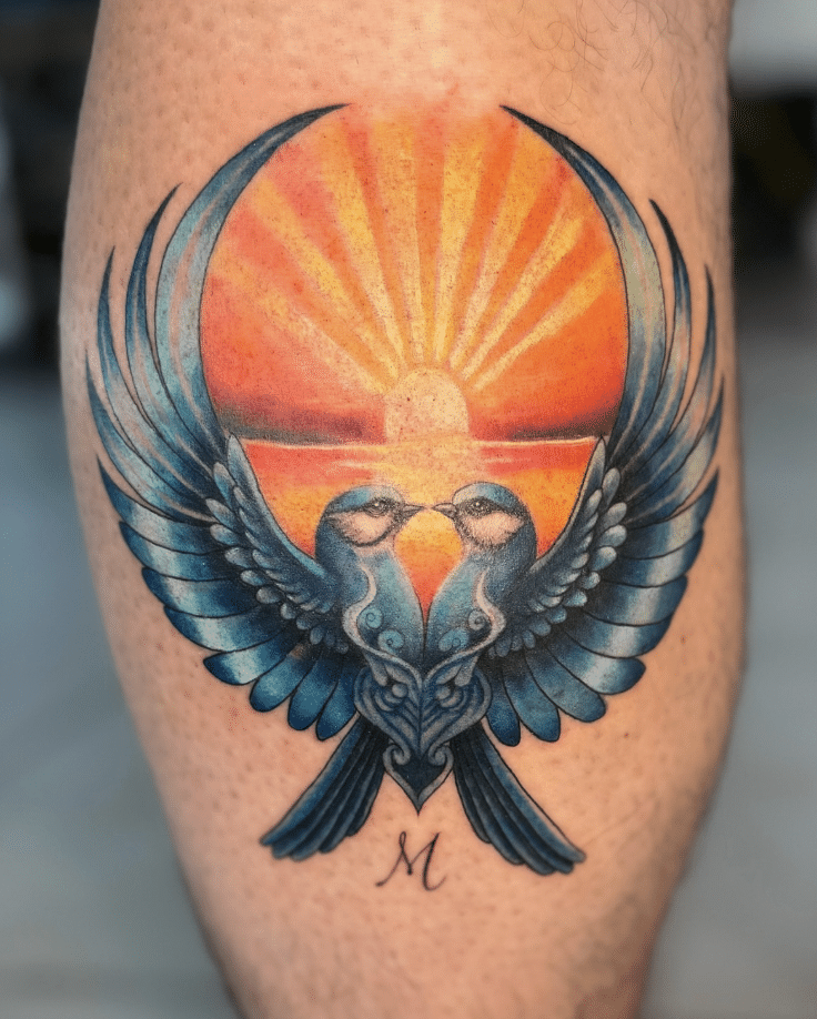 Sunset Sparrow Tattoo