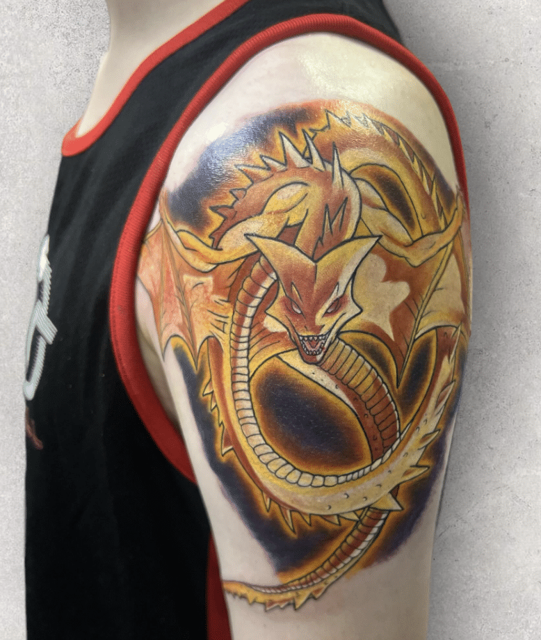 Super Shenron Dragonball Super Tattoo