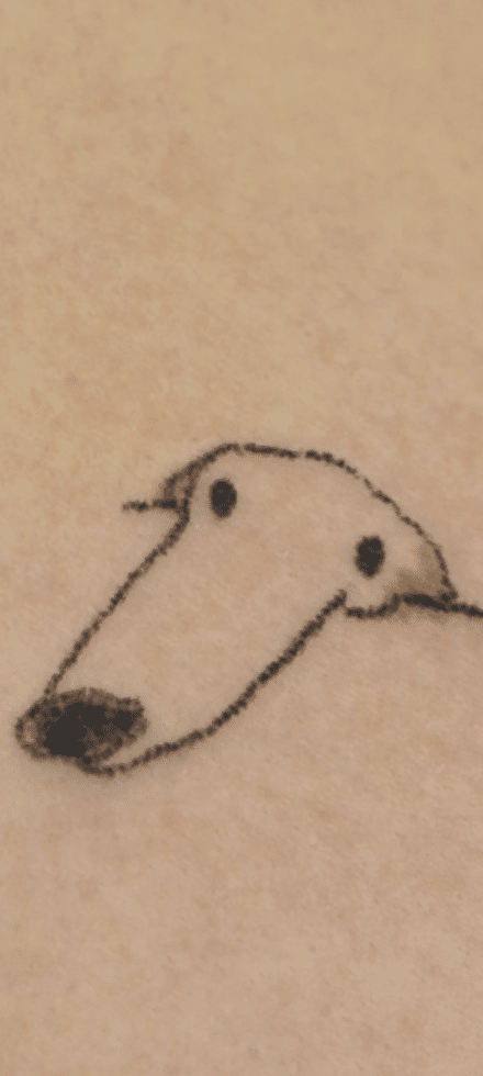 Terrible Dog Tattoo