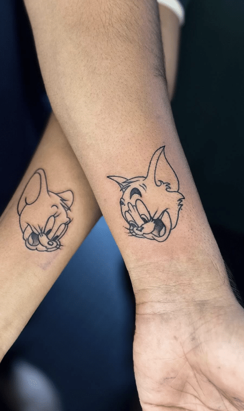 Tom And Jerry Tattoo