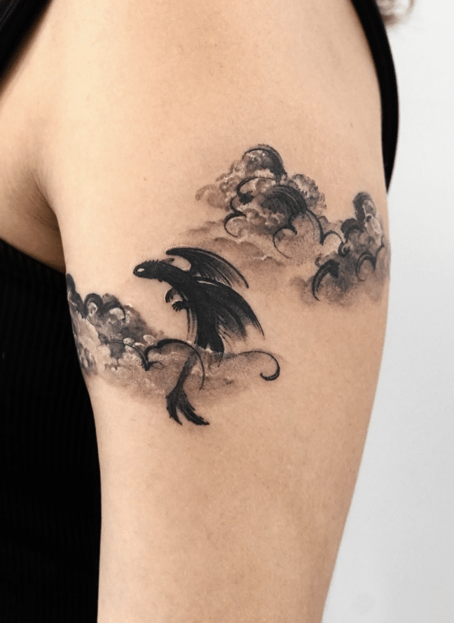 Toothless Tattoo